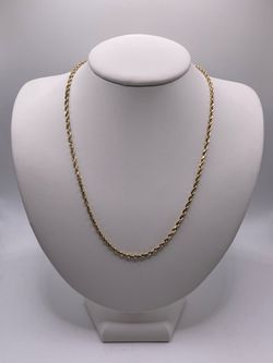 14KT Yellow Gold Rope Chain