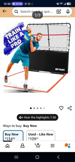 6 Foot Picketball Trainer