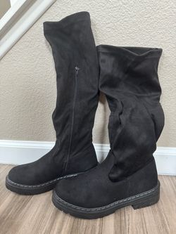 Knee high boots