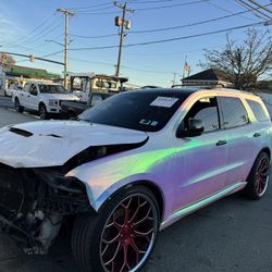 2015 Dodge Durango R/T Hemi Runs Good Salvage 