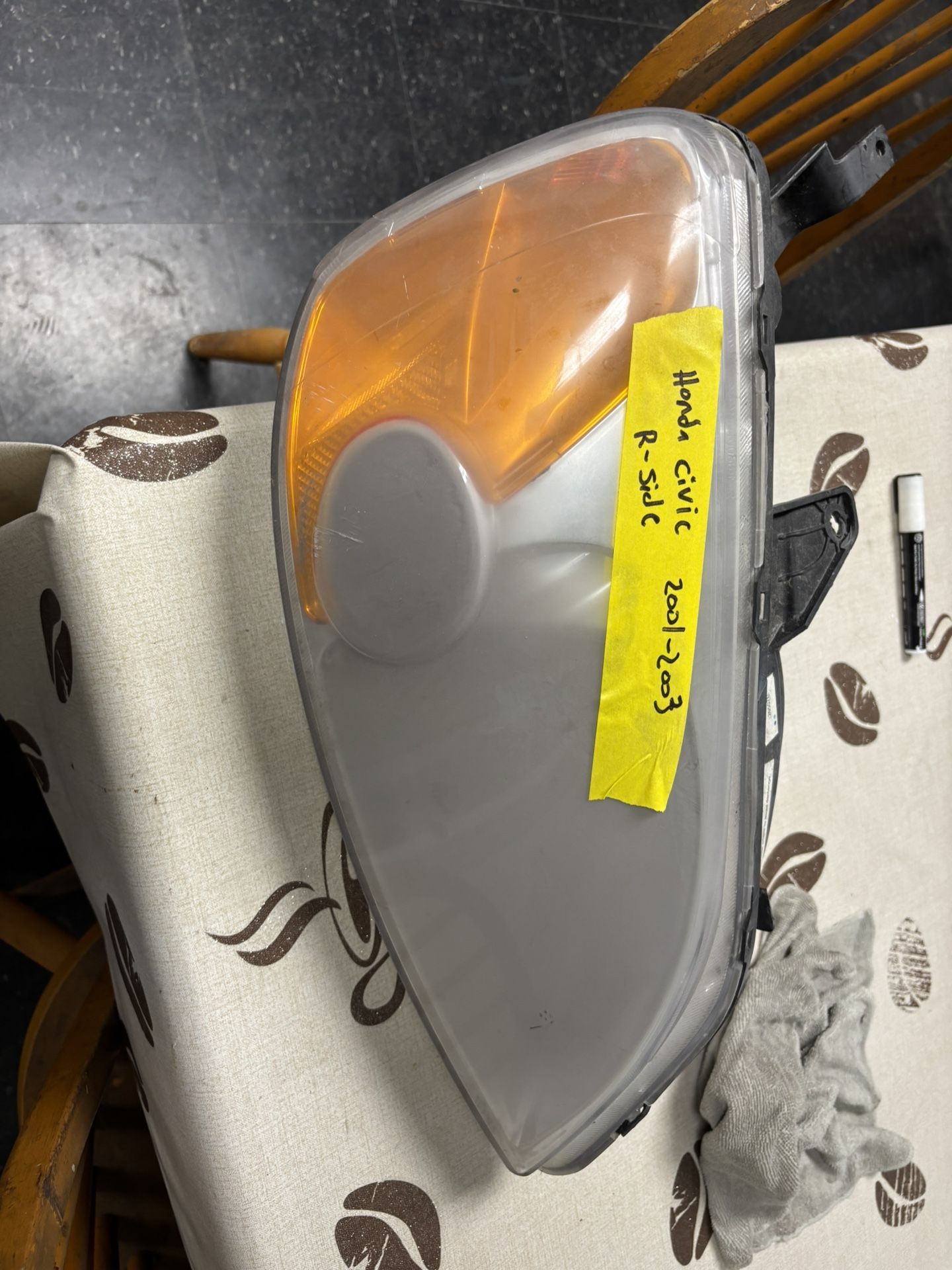 2001-2003 Honda Civic Right Side Headlight