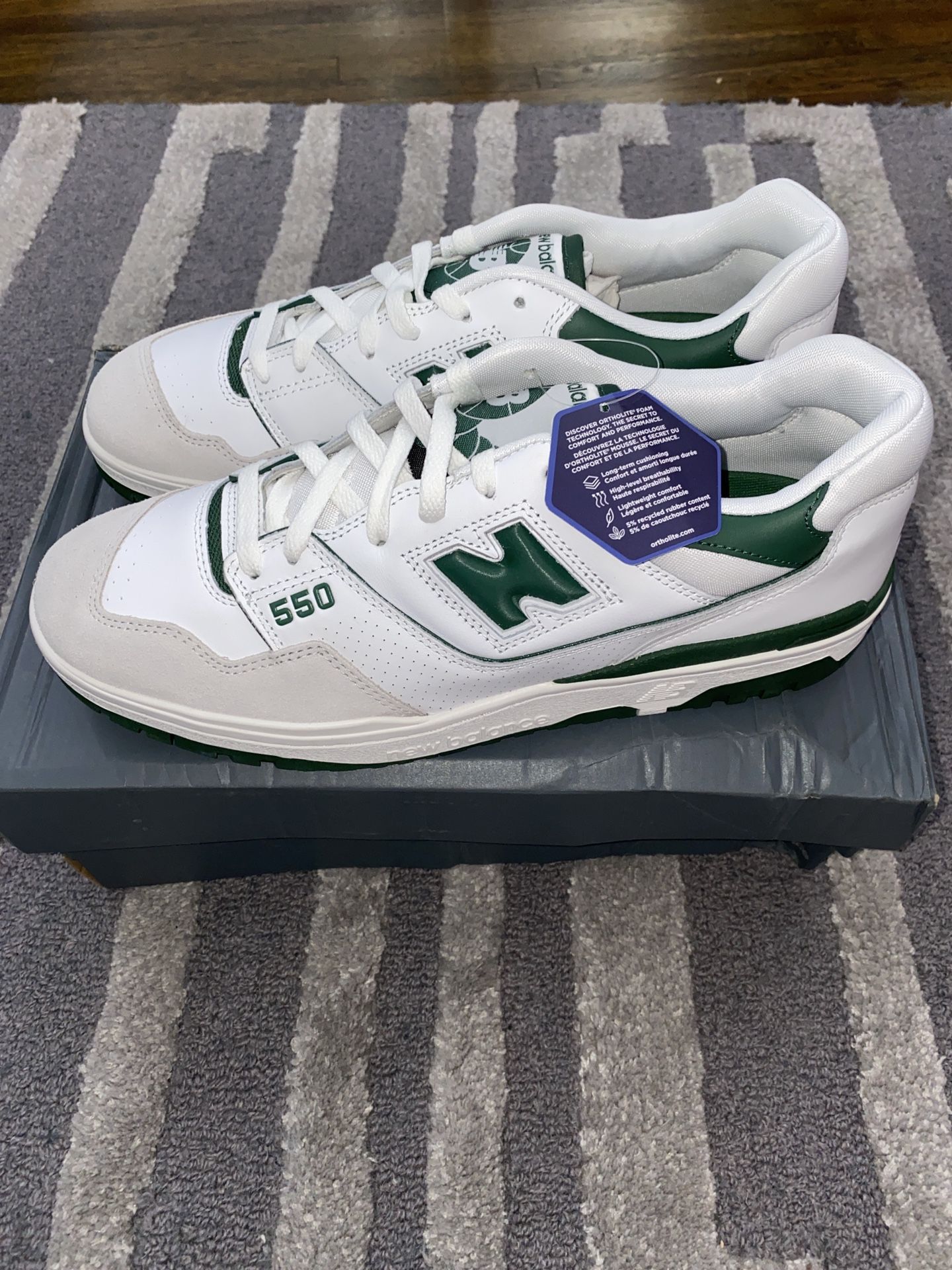 New Balance 550WT1 Green Men’s Size 13