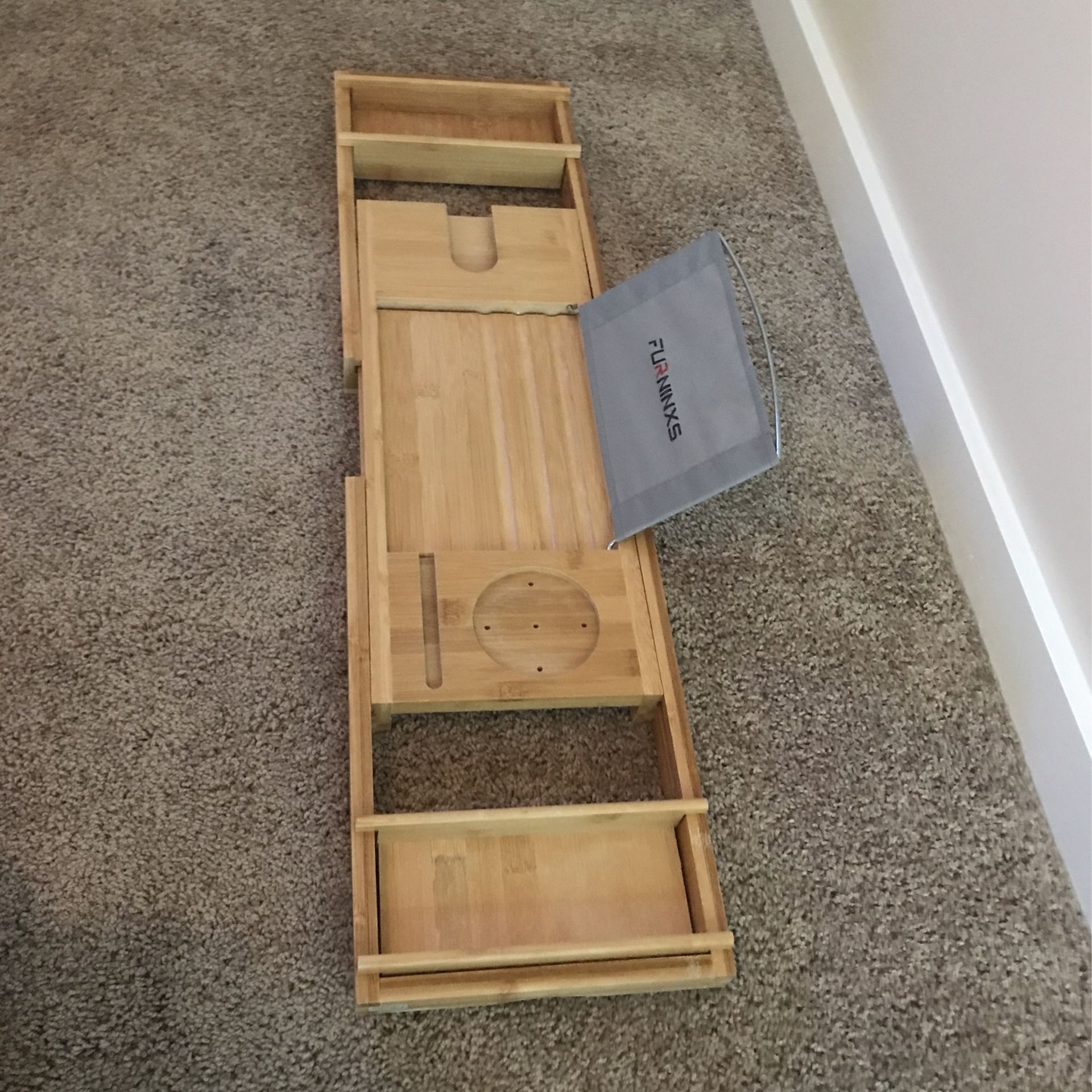 Bamboo Bath Tray Luxury