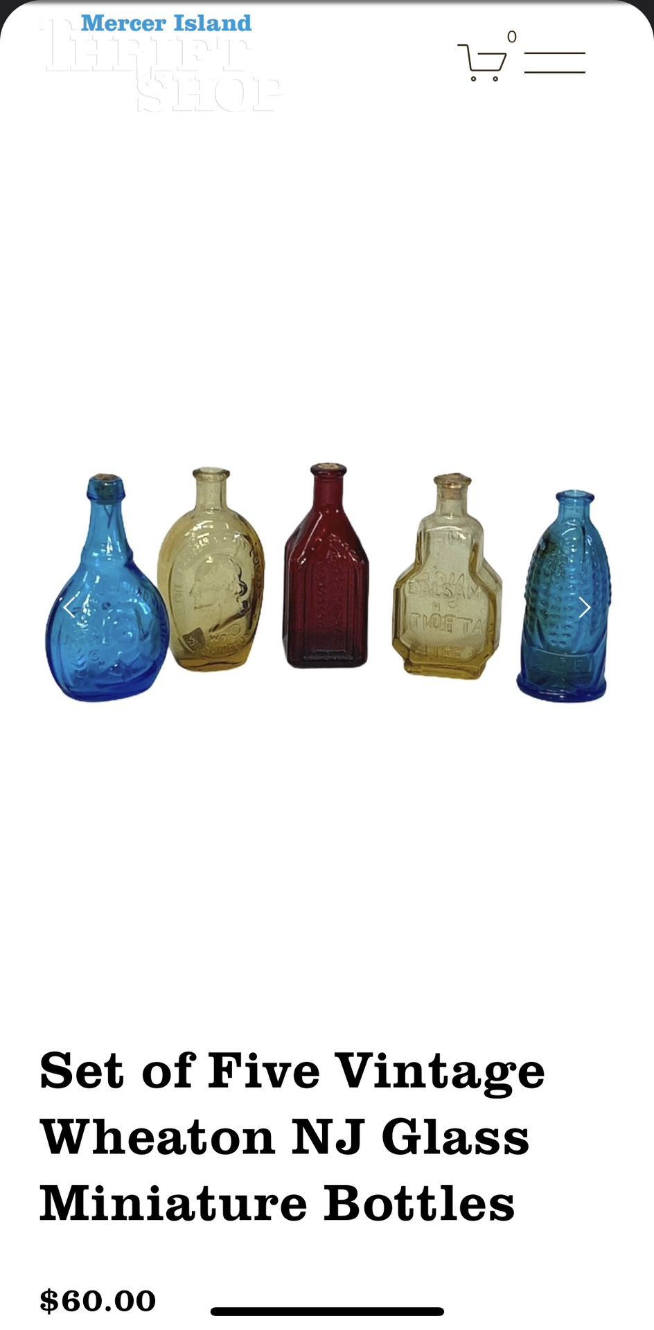 Stain Glass Bottles / Individually, Priced And Sold.