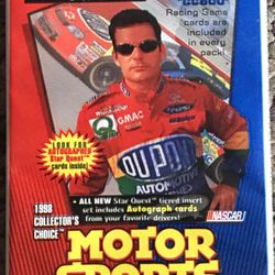 Motor sports cards 1998 MAXX Collector Cards 1998-1992 Obo