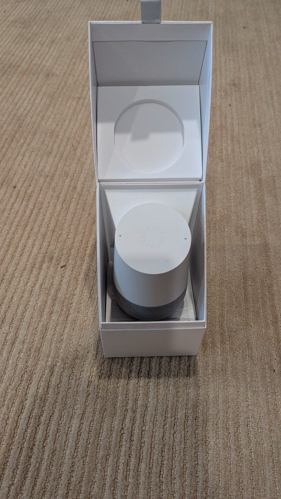 Google Home Smart Speaker, New In Box