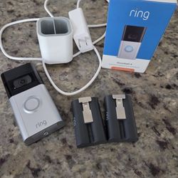 Ring Doorbell 4 Security Camera Bundle