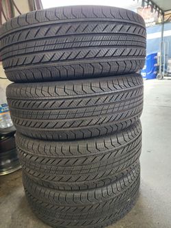 Semi new Full Set Of 235/55R18 104T continental procontact GX SSR MOE just$450 free Installation  Only At GM Bros Garage In s el monte ca