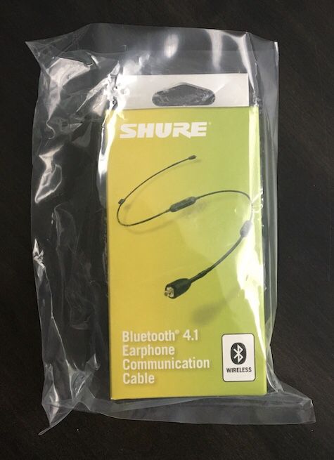 SHURE RMCE BT1 Wireless Bluetooth Cable NEW - Fits SHURE SE 215 315 425 535