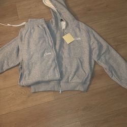 Cortez HMP Thermal Zip Hoodie ‘Heather Grey’ 