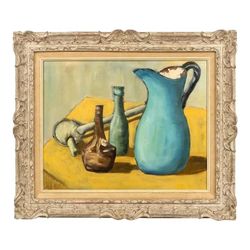 NY: Mid-Century Still Life Pitcher