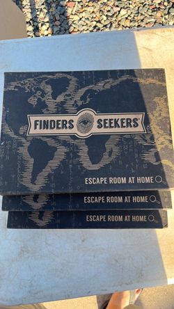 Finders Seekers Escape Room at Home Game