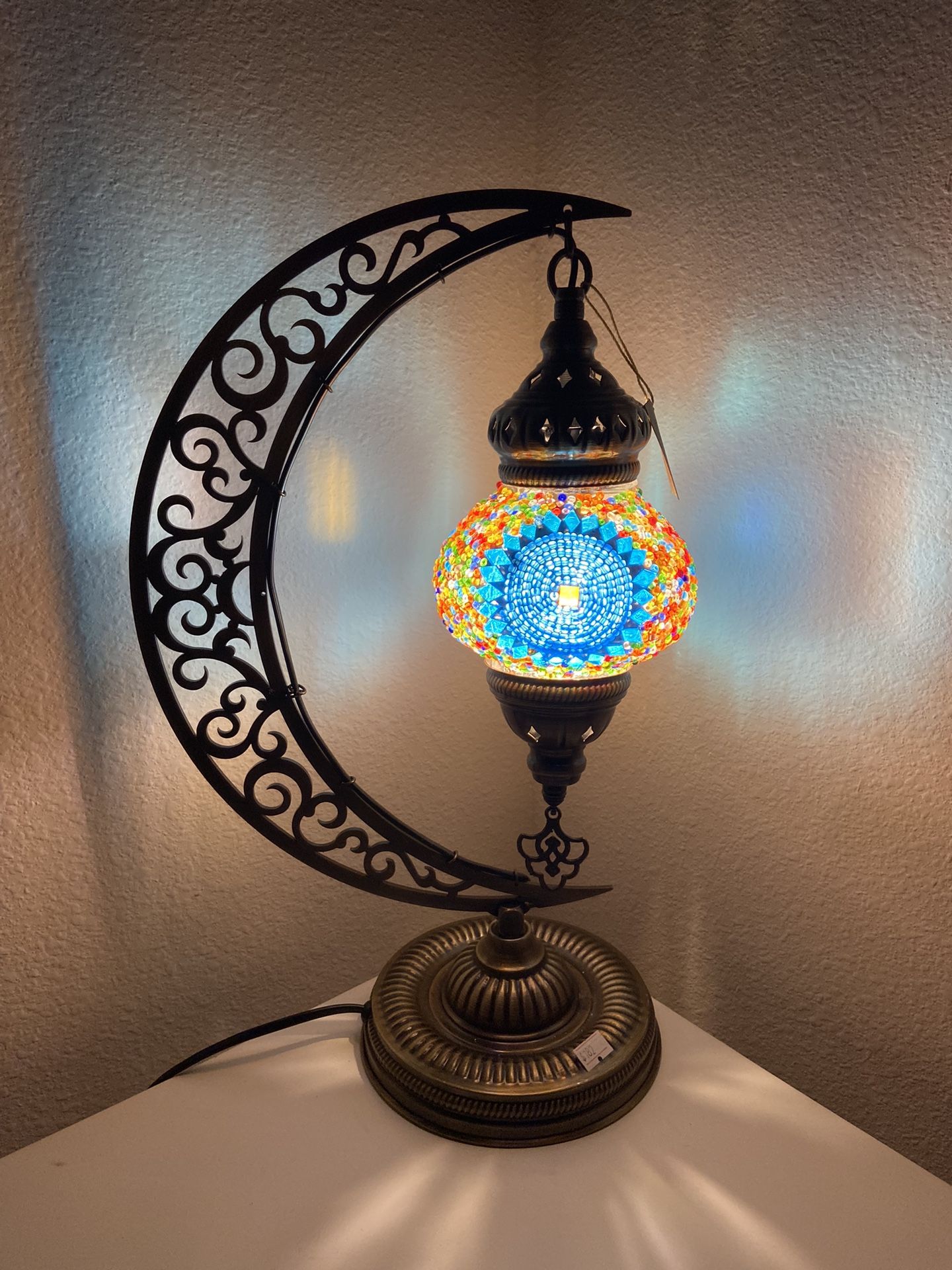 Handmade Turkish Moon Lamp