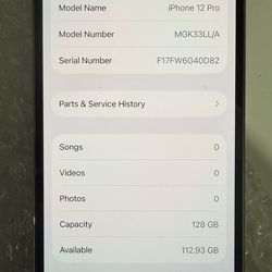 iPhone 12 Pro 128GB Unlocked – Good Condition 🔥