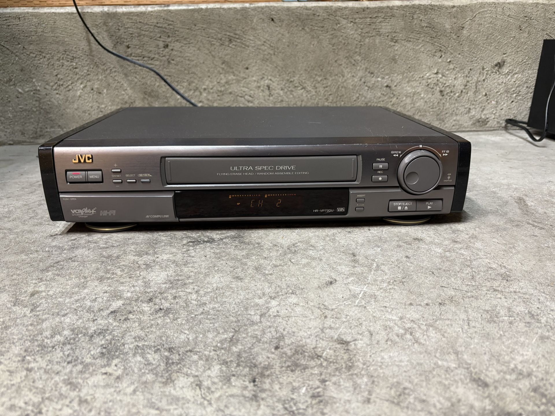 JVC VHS Player
