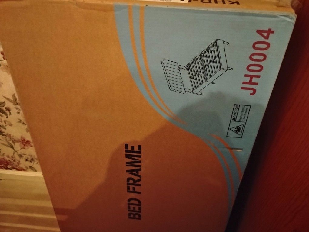 Twin Size Purple Bed Frame New In Box