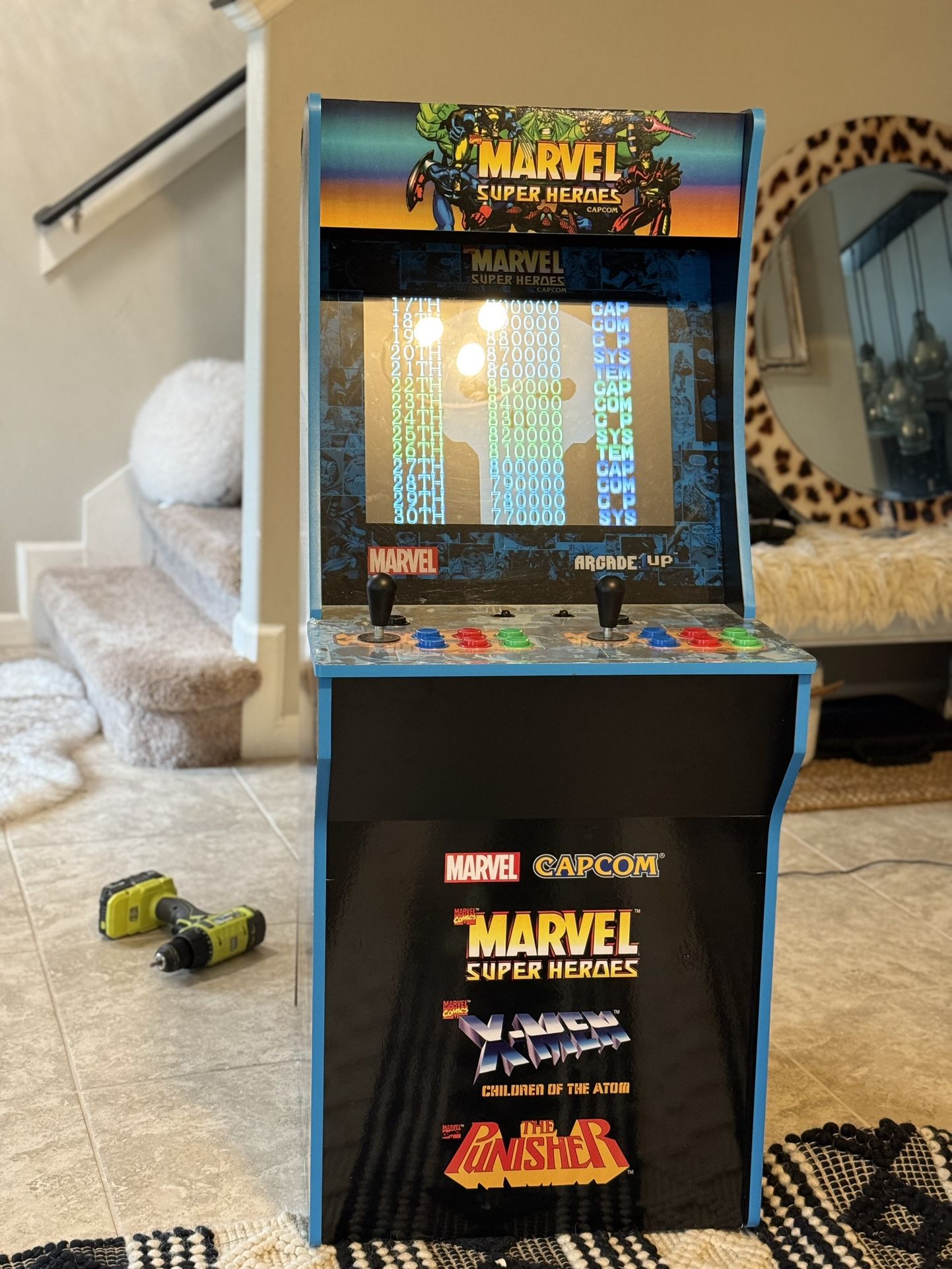 Marvel Super Heroes Arcade Machine 