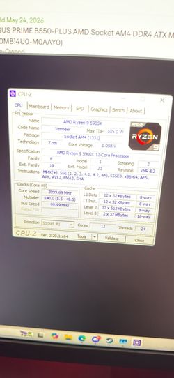 Ryzen 9 5900x