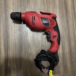 Hyper Tough 5.0 Amp 3/8 inch Corded Electric Drill with Keyless Chuck AQ00017G