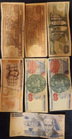 Bank Of Mexico Notes 