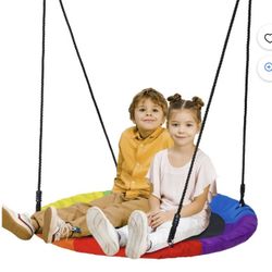 Kids Saucer Swing Set 
