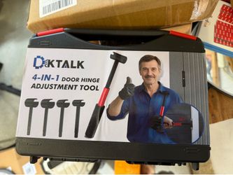 Door hinge adjustment tool