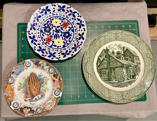 Vintage plates