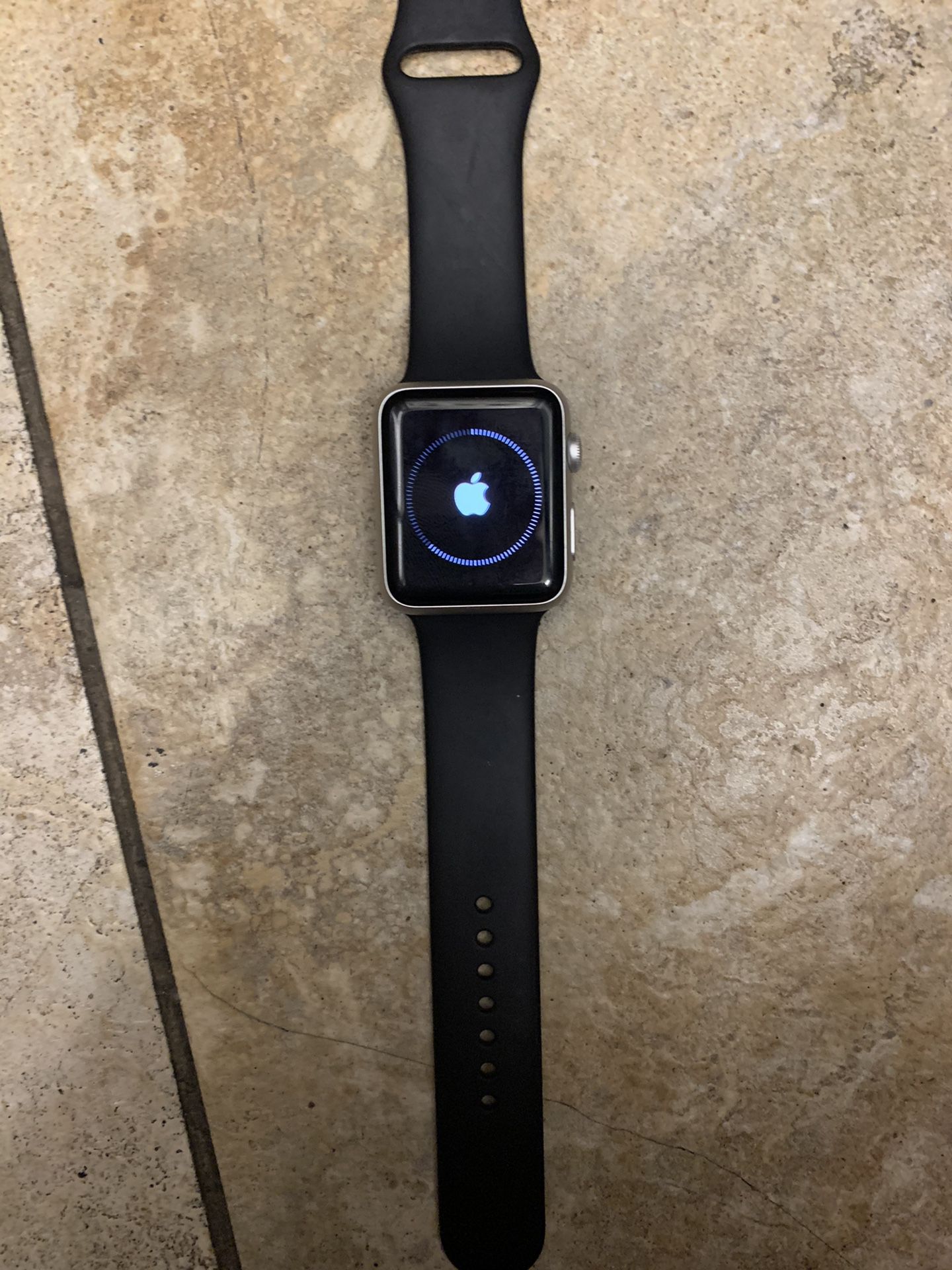 Apple Watch series 1 42mm silver - no charger