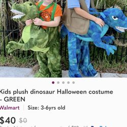 Kids T-Rex Walking Costume 