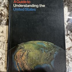 Vintage Collectors Guinness Book “ A Guide To Understanding The United States”  