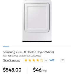 Samsung Electric Dryer For Sale!!