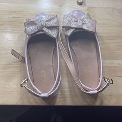 Pink Bow Flats 11C