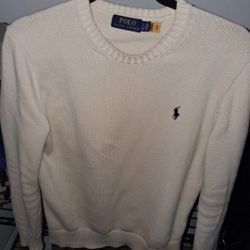 Polo Long Sleeve Knit Sweater $35!