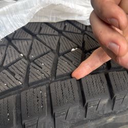 Blizzak Tires - Nearly New, 245/60r18