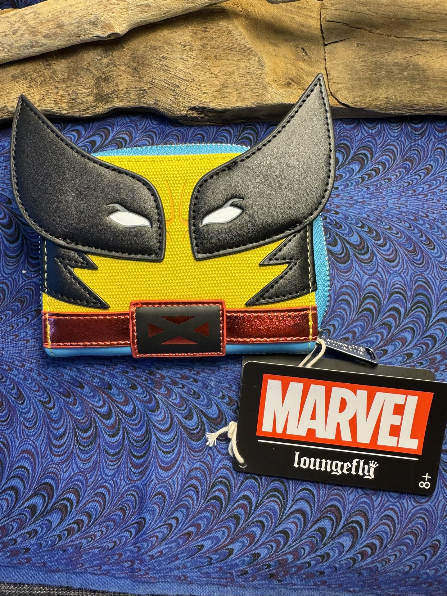 Loungefly Marvel X-Men Wolverine Wallet Zip Around New With Tags MVWA0217