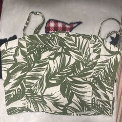 Floral Hawaiian Crop Top