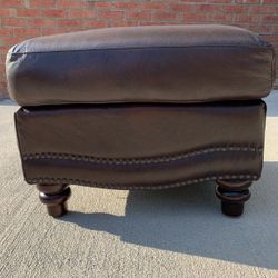 Brand New Leather Ottoman