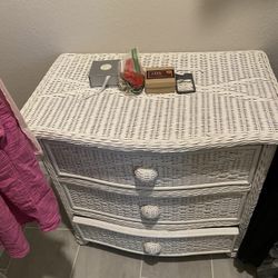 Wicker Dresser