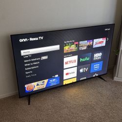 65” Onn Roku TV 4K UHD