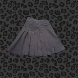 Black Pleated Skirt
