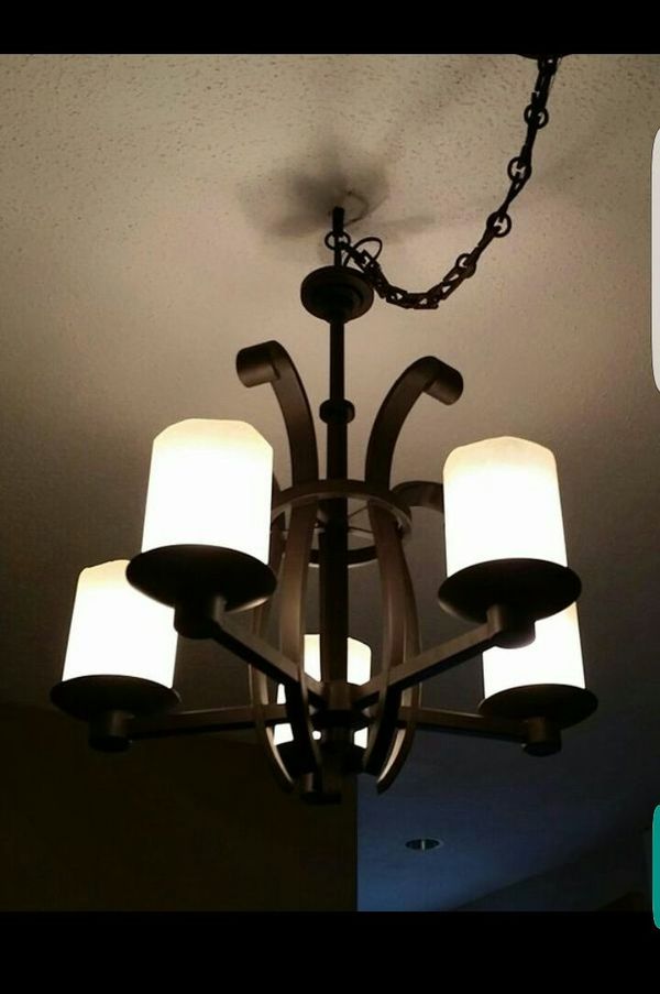 Five Light Melted Candle Look Chandelier For In South Easton