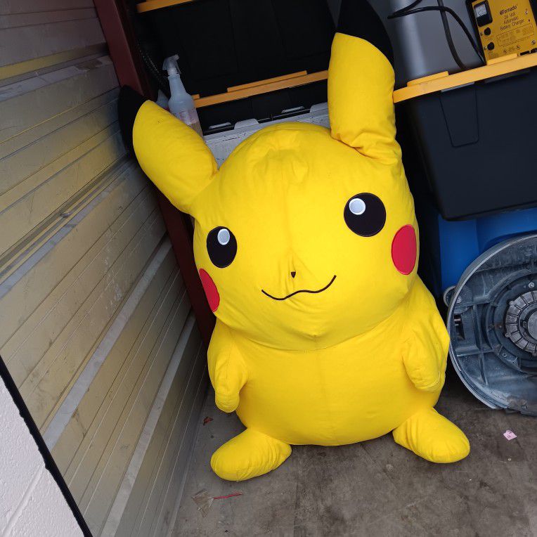 52" Tall Giant Pikachu Plush Toy Factory 