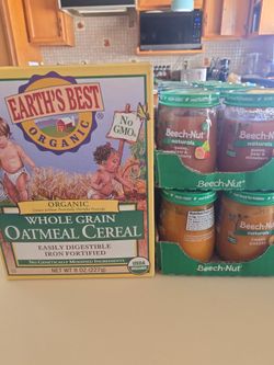 Baby food and cereal