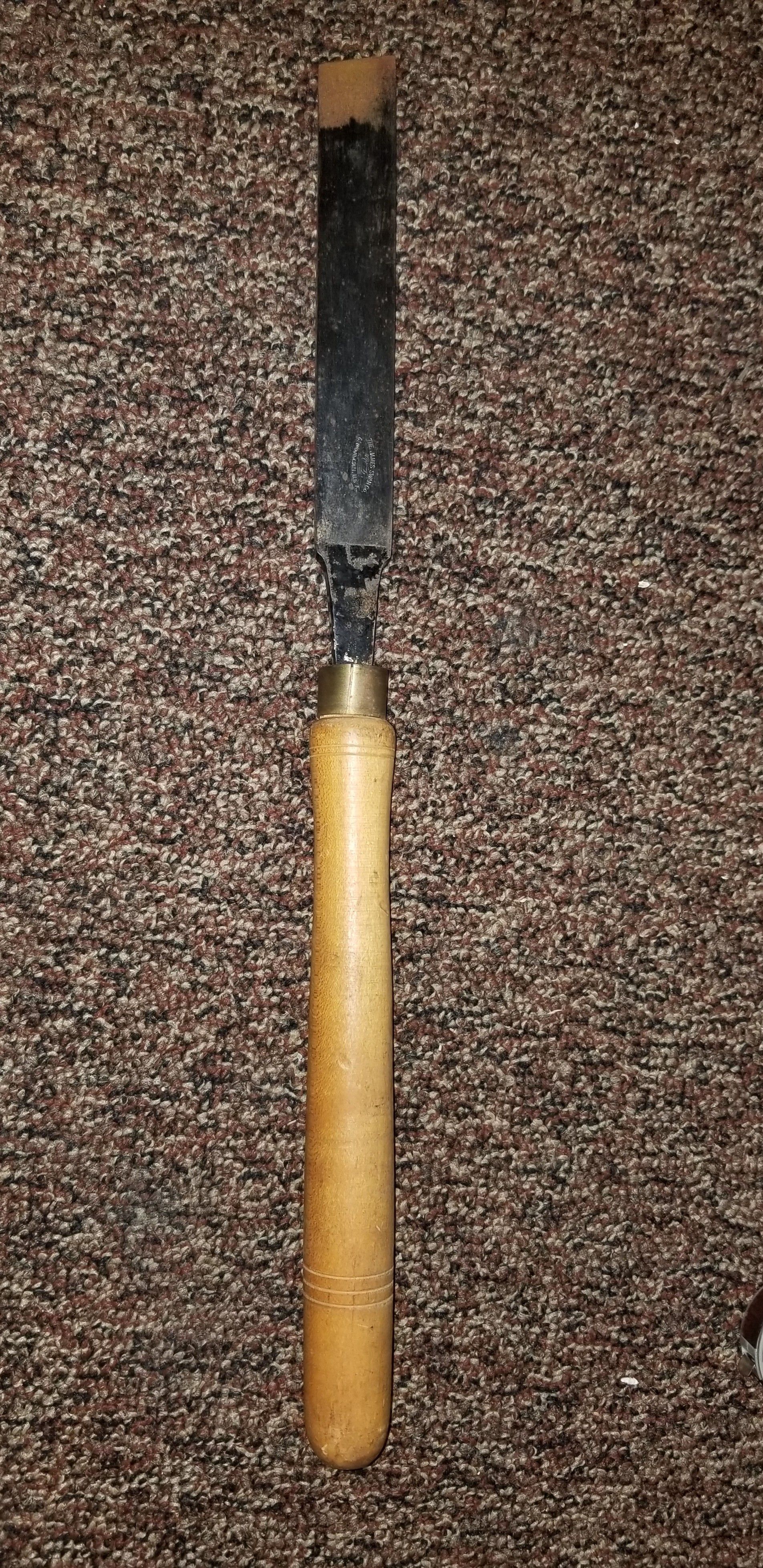 James Swan 1 inch turning chisel