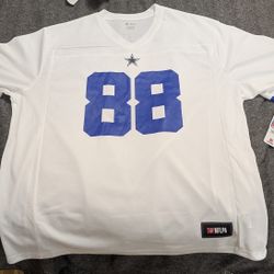 BNWT White Michael Irvin Dallas Cowboys Jersey (Printed) Authentic Team Apparel NFLPA 3XL