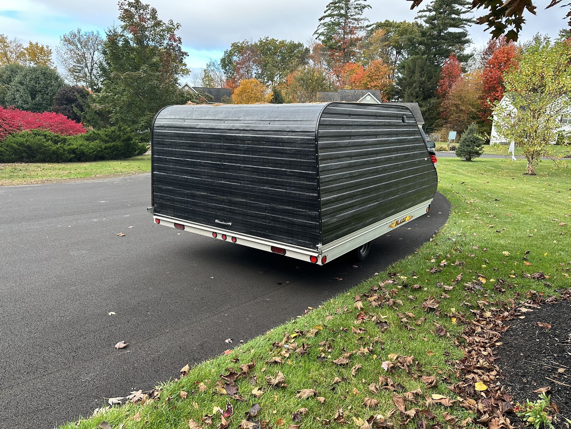 2012 Blaze/Triton Enclosed Snowmobile Trailer