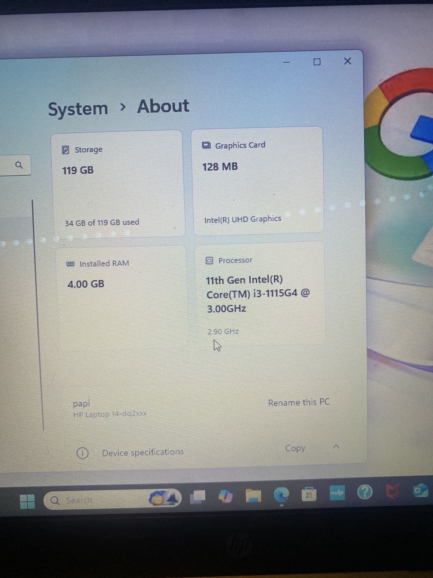 HP Laptop
