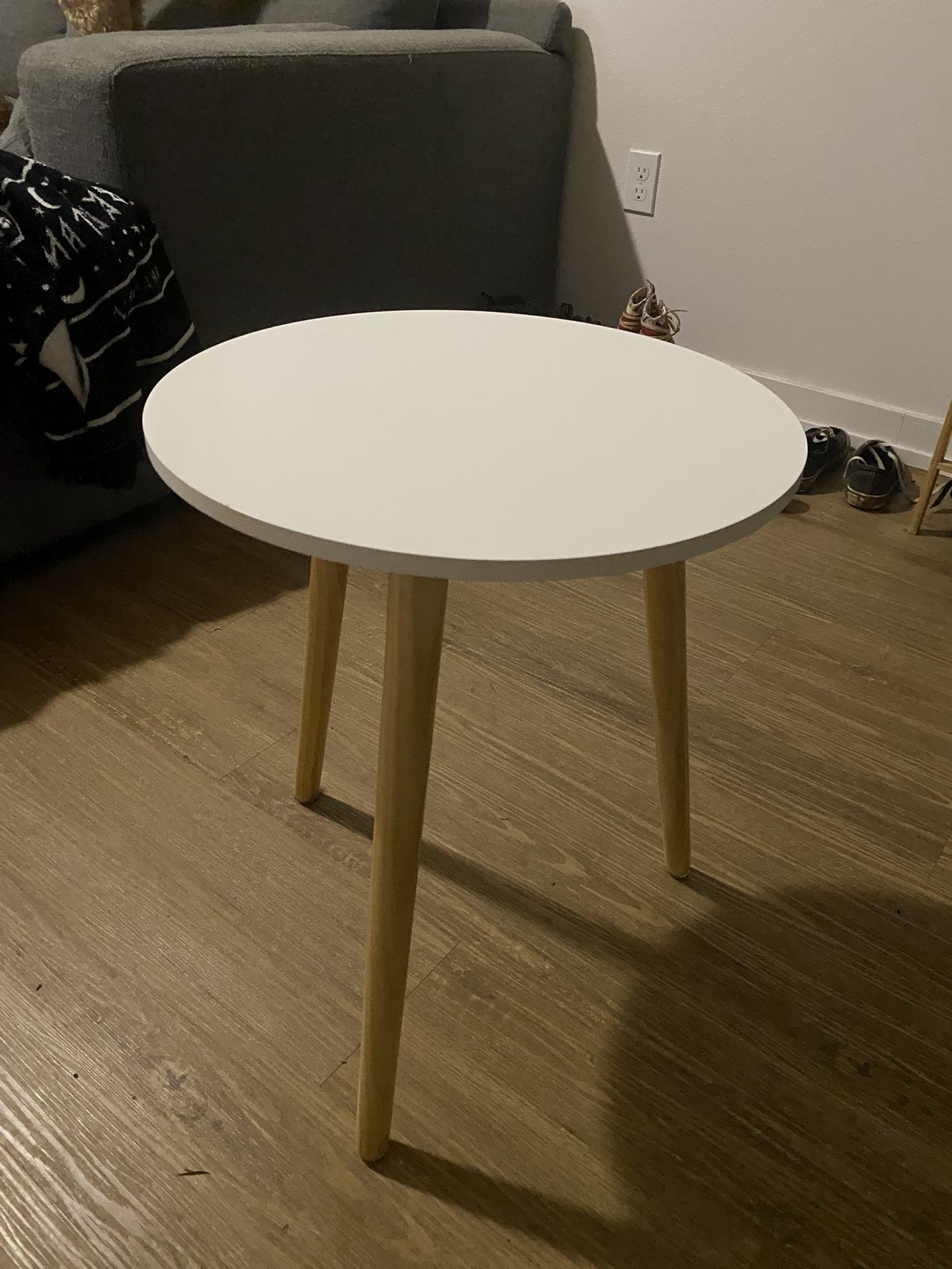 White Side Table 