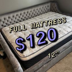 New Full Mattress For $120