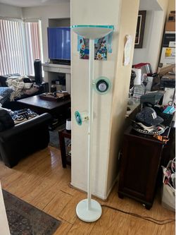Torchierre halogen 6 foot lamp